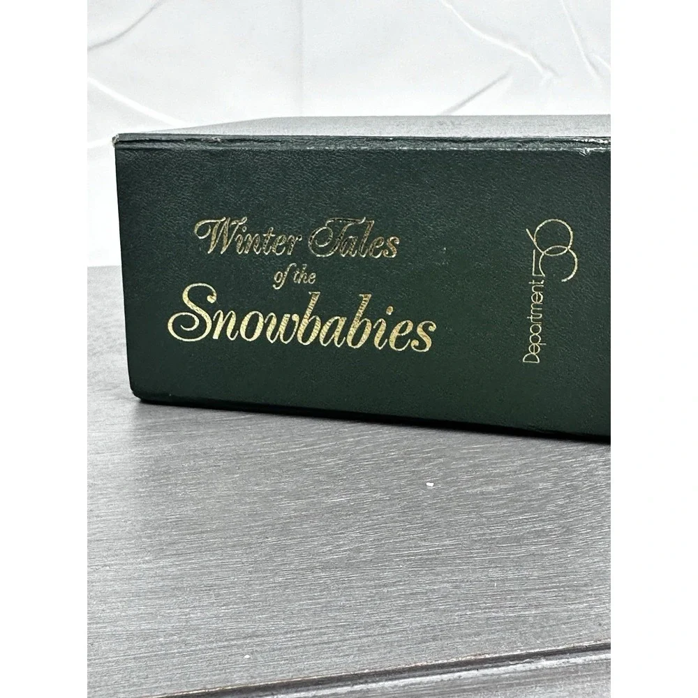 Department 56‎ Winter Tales Snowbabies A Special Delivery Figurine Snowshoes Box